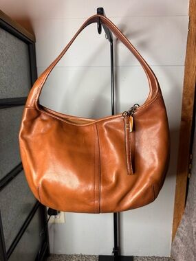 Coach vintage ergo Hobo Shoulder Bag in Cognac Brown